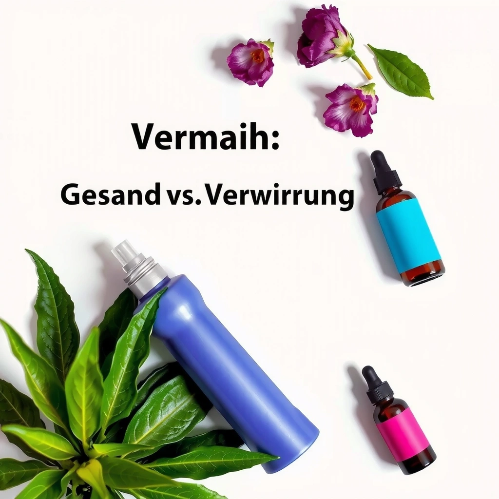 Vergleich: Gesund vs. Verwirrung